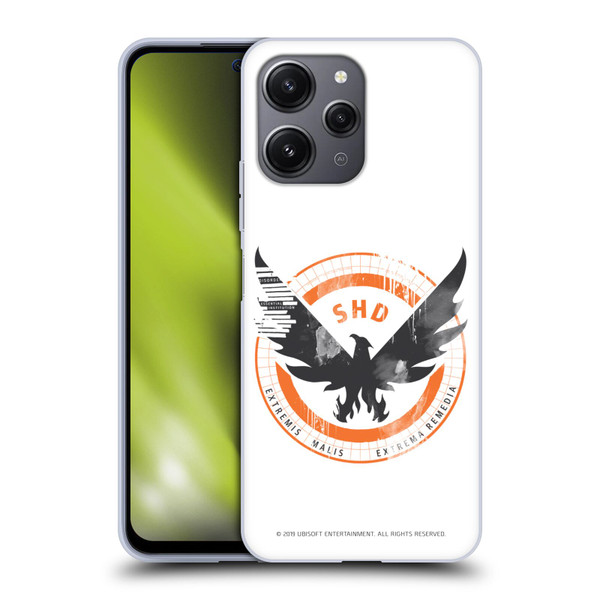 Tom Clancy's The Division Key Art Logo White Soft Gel Case for Xiaomi Redmi 12