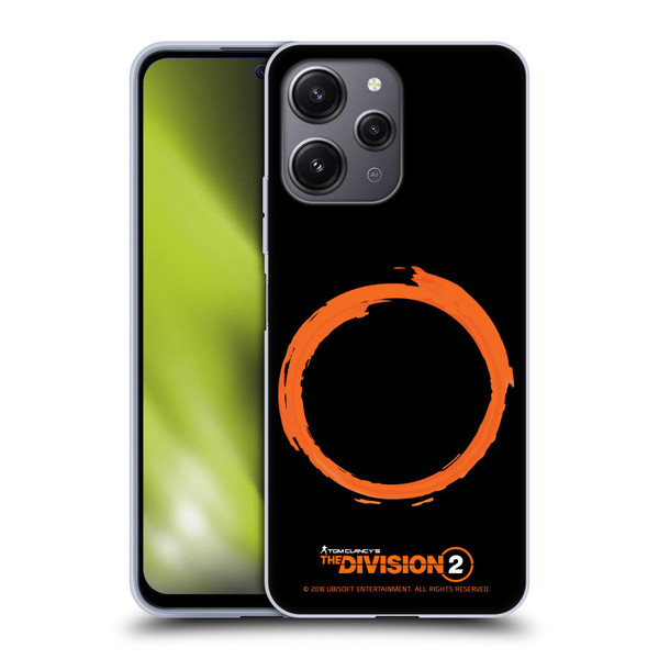 Tom Clancy's The Division 2 Logo Art Ring Soft Gel Case for Xiaomi Redmi 12