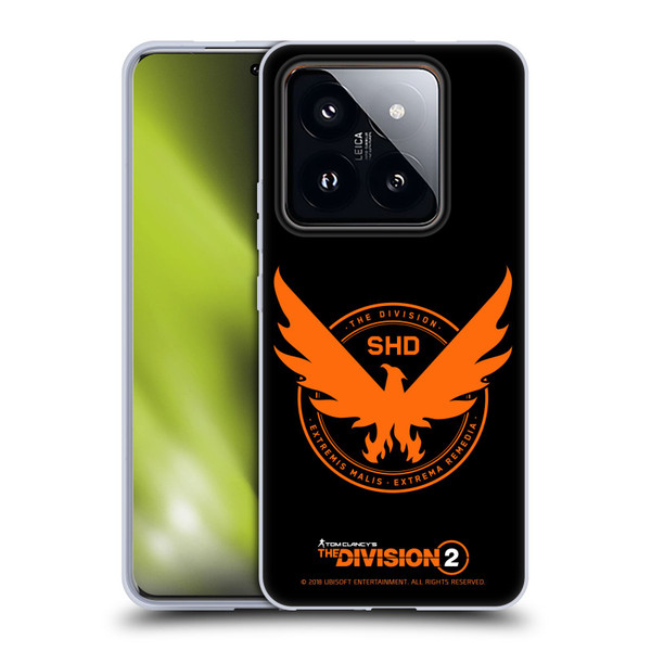 Tom Clancy's The Division 2 Logo Art Phoenix Soft Gel Case for Xiaomi 14 Pro