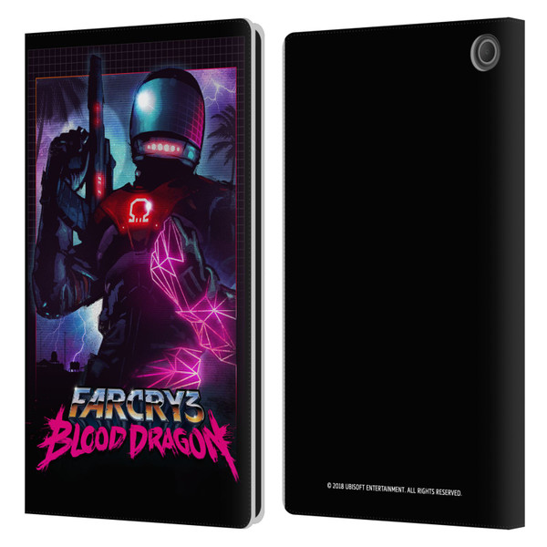 Far Cry 3 Blood Dragon Key Art Omega Leather Book Wallet Case Cover For Amazon Fire Max 11 2023