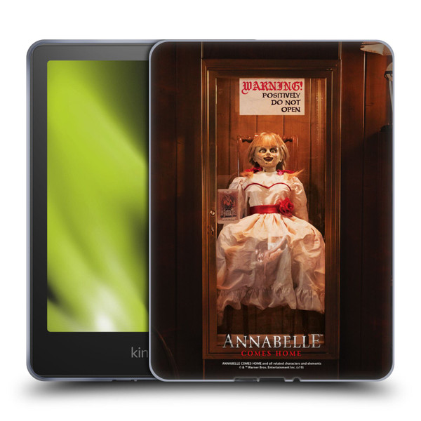 Annabelle Comes Home Doll Photography Do Not Open Soft Gel Case for Amazon Kindle Paperwhite 5 (2021)