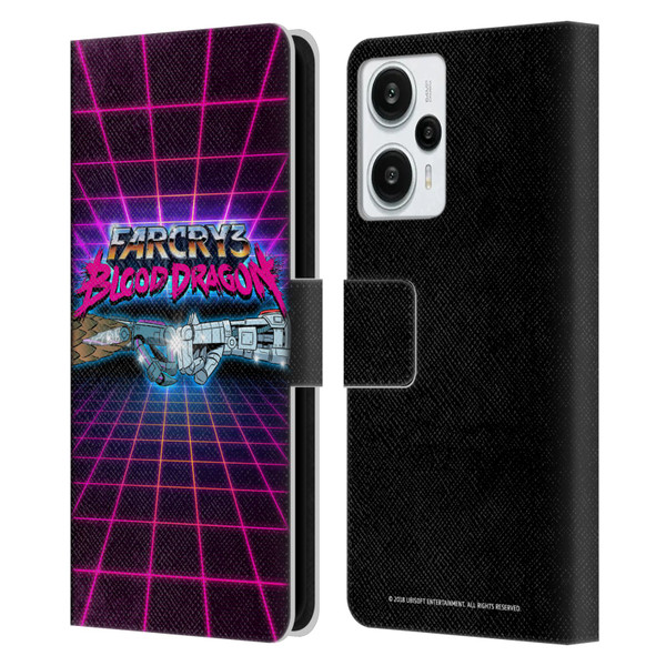 Far Cry 3 Blood Dragon Key Art Fist Bump Leather Book Wallet Case Cover For Xiaomi Redmi Note 12T