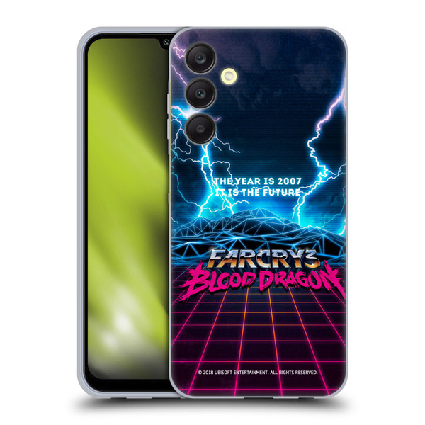 Far Cry 3 Blood Dragon Key Art Logo Soft Gel Case for Samsung Galaxy A25 5G