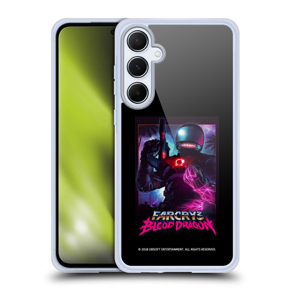 Far Cry 3 Blood Dragon Key Art Omega Soft Gel Case for Samsung Galaxy A55 5G