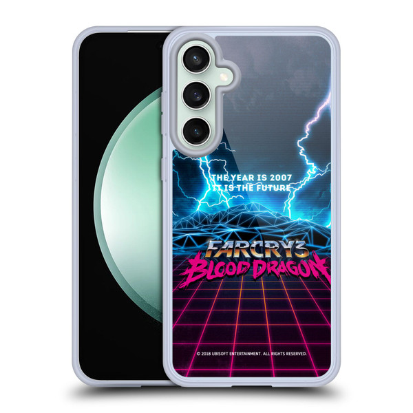 Far Cry 3 Blood Dragon Key Art Logo Soft Gel Case for Samsung Galaxy S23 FE 5G