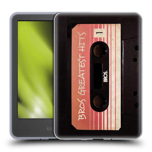 BROS Vintage Cassette Tapes Greatest Hits Soft Gel Case for Amazon Kindle 11th Gen 6in 2022