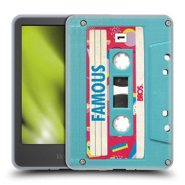 BROS Vintage Cassette Tapes When Will I Be Famous Soft Gel Case for Amazon Kindle 11th Gen 6in 2022