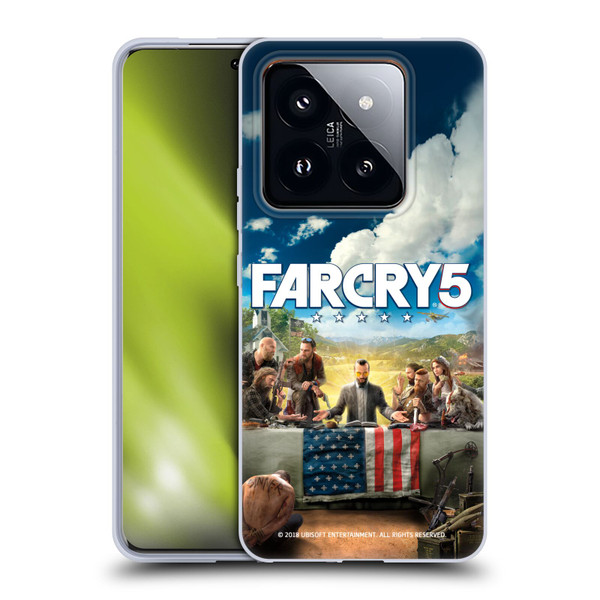 Far Cry 5 Key Art And Logo Main Soft Gel Case for Xiaomi 14 Pro