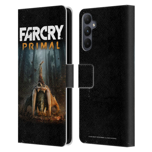 Far Cry Primal Key Art Skull II Leather Book Wallet Case Cover For Samsung Galaxy A05s