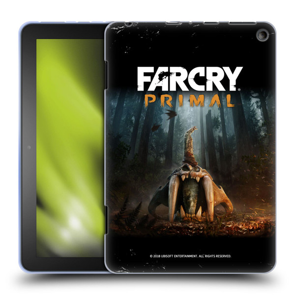 Far Cry Primal Key Art Skull II Soft Gel Case for Amazon Fire HD 8/Fire HD 8 Plus 2020