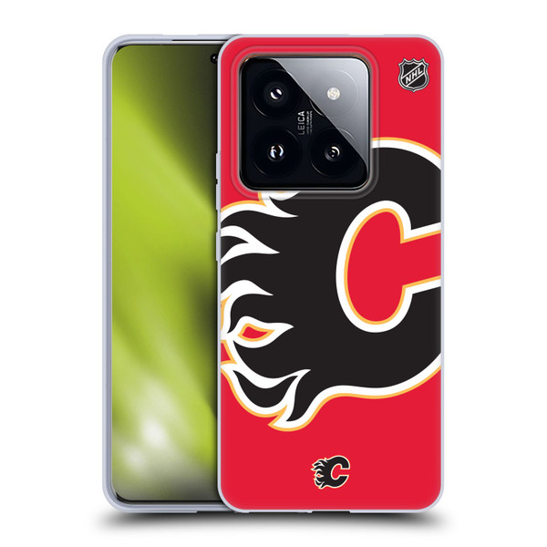 NHL Calgary Flames Oversized Soft Gel Case for Xiaomi 14 Pro