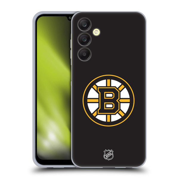 NHL Boston Bruins Plain Soft Gel Case for Samsung Galaxy A25 5G