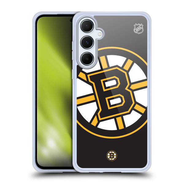 NHL Boston Bruins Oversized Soft Gel Case for Samsung Galaxy A55 5G