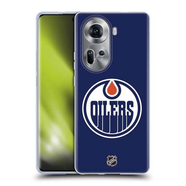 NHL Edmonton Oilers Plain Soft Gel Case for OPPO Reno11