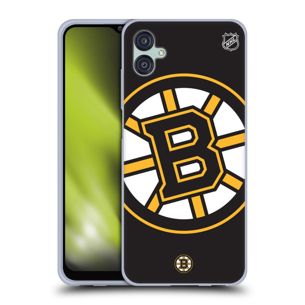 NHL Boston Bruins Oversized Soft Gel Case for Samsung Galaxy M04 5G / A04e