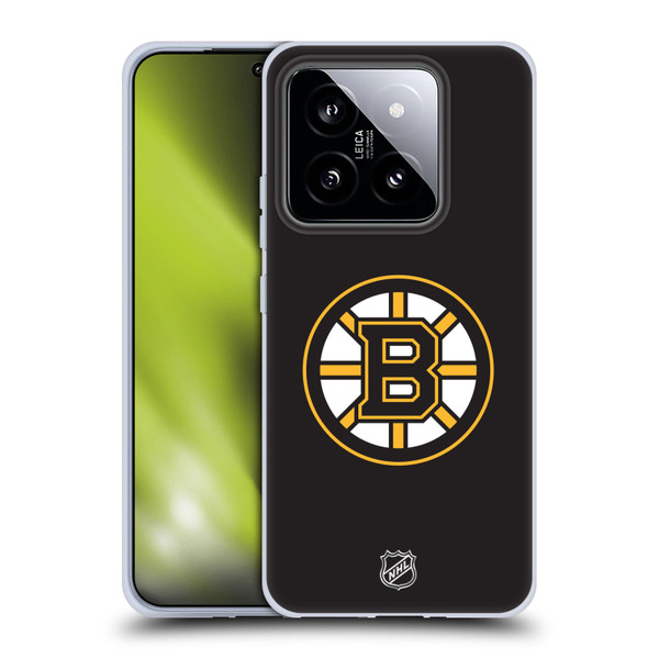 NHL Boston Bruins Plain Soft Gel Case for Xiaomi 14