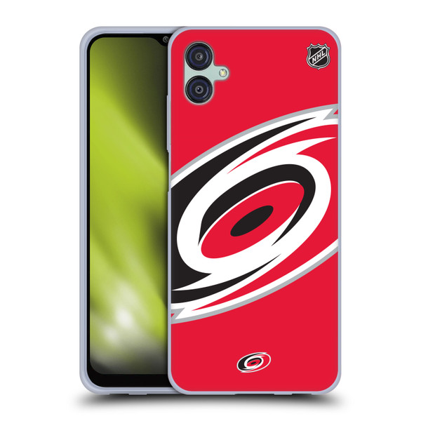 NHL Carolina Hurricanes Oversized Soft Gel Case for Samsung Galaxy M04 5G / A04e