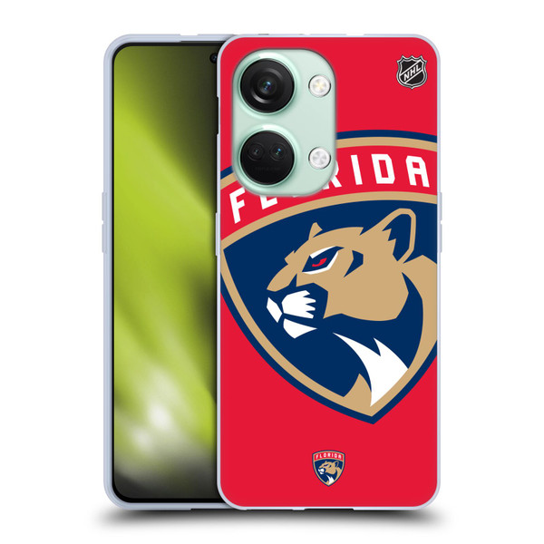 NHL Florida Panthers Oversized Soft Gel Case for OnePlus Nord 3 5G