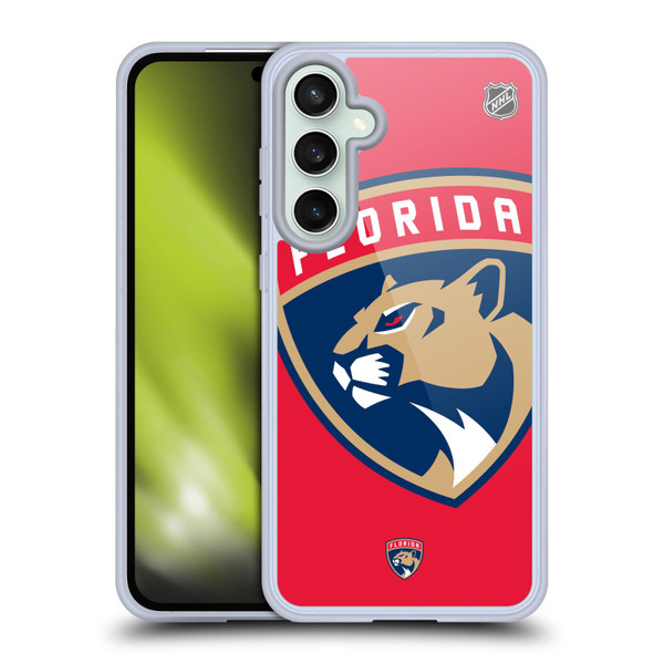 NHL Florida Panthers Oversized Soft Gel Case for Samsung Galaxy S23 FE 5G