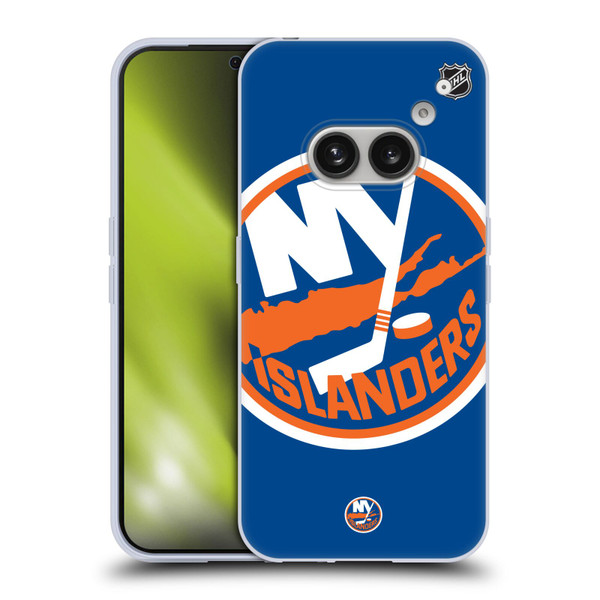 NHL New York Islanders Oversized Soft Gel Case for Nothing Phone (2a)