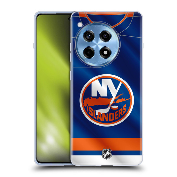 NHL New York Islanders Jersey Soft Gel Case for OnePlus 12R