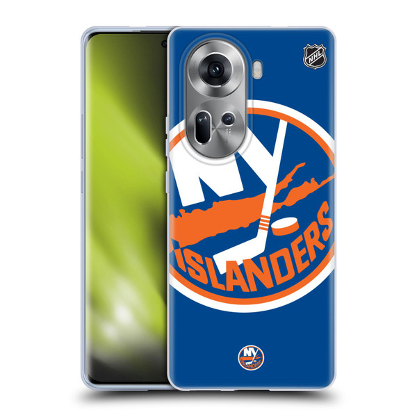 NHL New York Islanders Oversized Soft Gel Case for OPPO Reno11