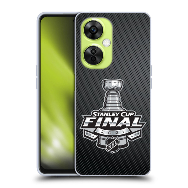 NHL 2021 Stanley Cup Final Stripes Soft Gel Case for OnePlus Nord CE 3 Lite 5G