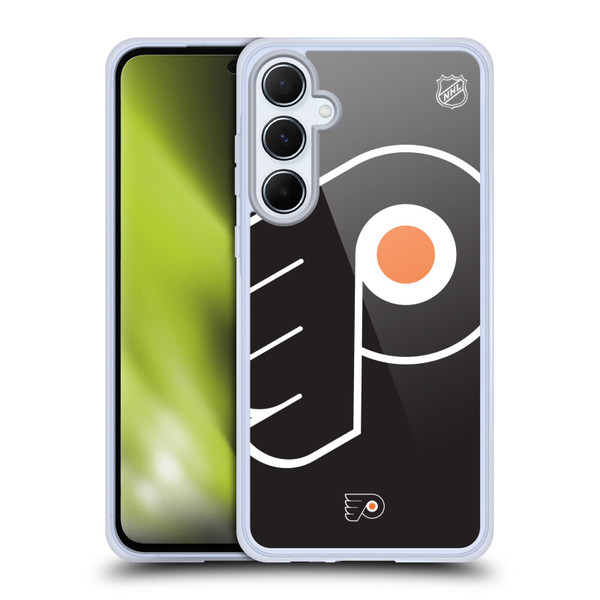 NHL Philadelphia Flyers Oversized Soft Gel Case for Samsung Galaxy A55 5G