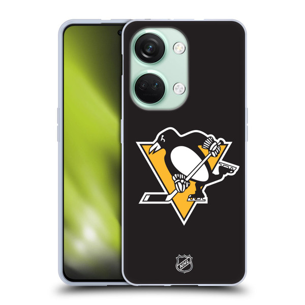 NHL Pittsburgh Penguins Plain Soft Gel Case for OnePlus Nord 3 5G