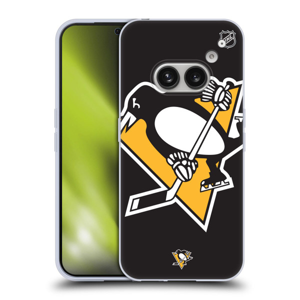 NHL Pittsburgh Penguins Oversized Soft Gel Case for Nothing Phone (2a)