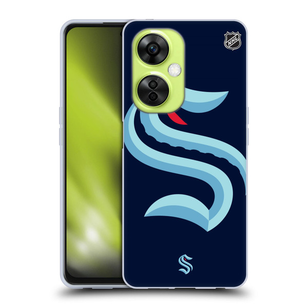 NHL Seattle Kraken Oversized Soft Gel Case for OnePlus Nord CE 3 Lite 5G