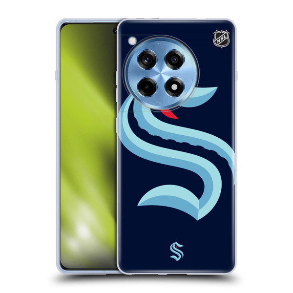 NHL Seattle Kraken Oversized Soft Gel Case for OnePlus 12R