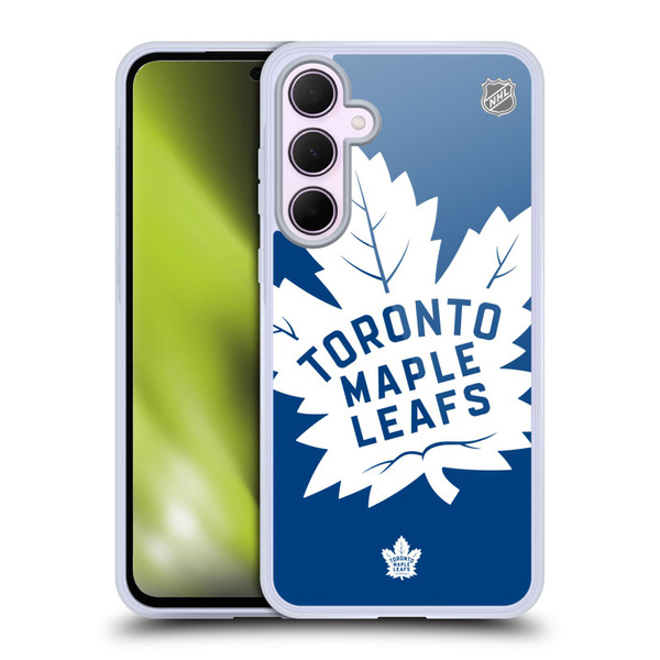 NHL Toronto Maple Leafs Oversized Soft Gel Case for Samsung Galaxy A35 5G