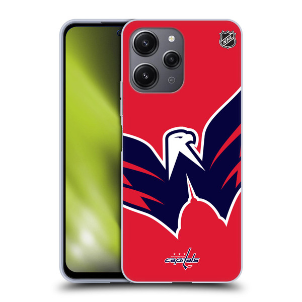 NHL Washington Capitals Oversized Soft Gel Case for Xiaomi Redmi 12