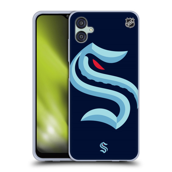 NHL Seattle Kraken Oversized Soft Gel Case for Samsung Galaxy M04 5G / A04e