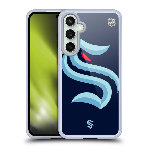 NHL Seattle Kraken Oversized Soft Gel Case for Samsung Galaxy S23 FE 5G