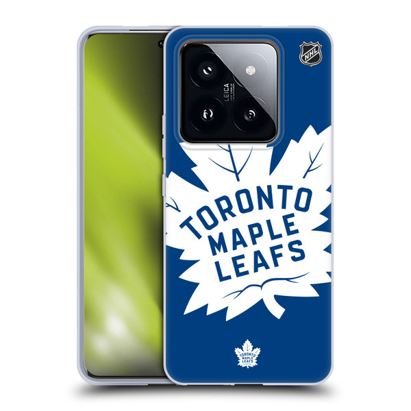 NHL Toronto Maple Leafs Oversized Soft Gel Case for Xiaomi 14 Pro