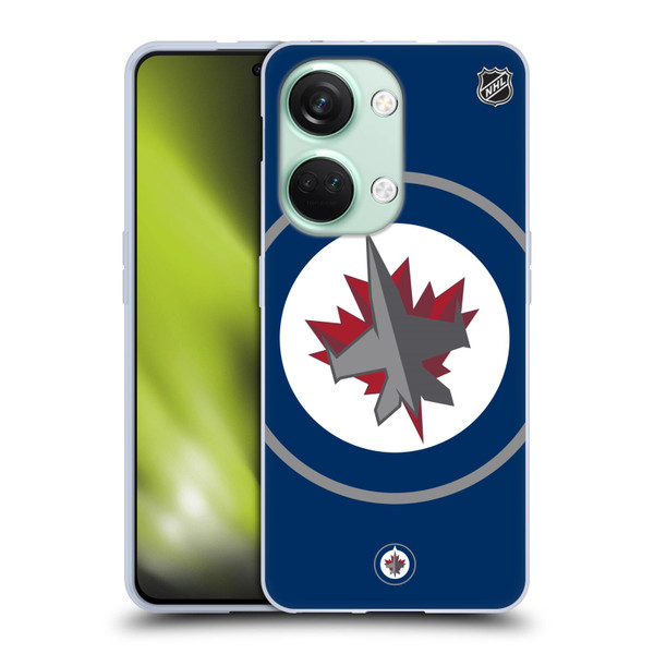 NHL Winnipeg Jets Oversized Soft Gel Case for OnePlus Nord 3 5G