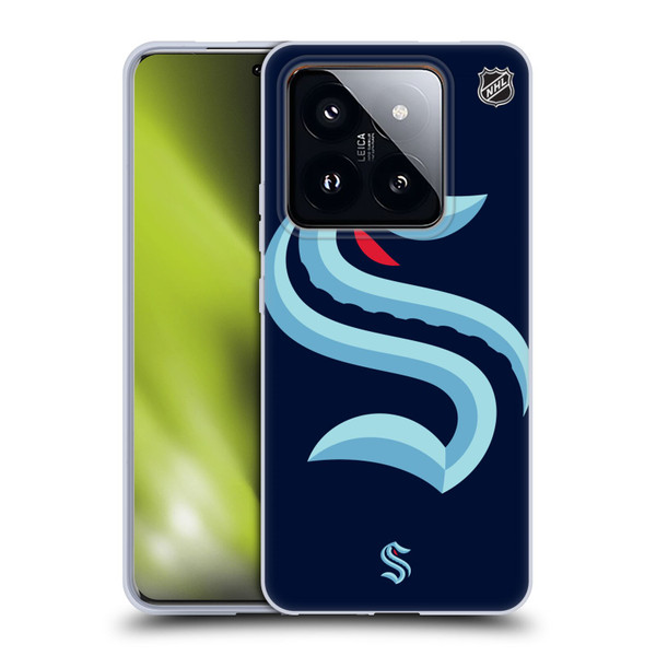 NHL Seattle Kraken Oversized Soft Gel Case for Xiaomi 14 Pro