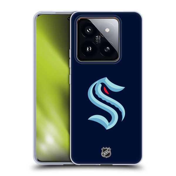 NHL Seattle Kraken Plain Soft Gel Case for Xiaomi 14 Pro