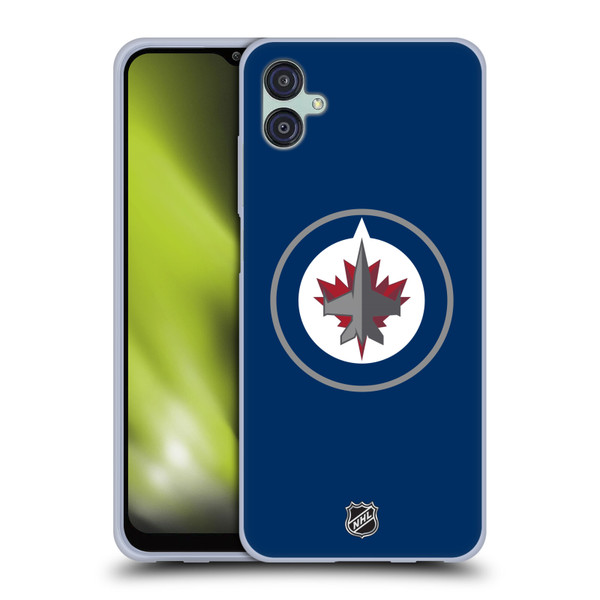 NHL Winnipeg Jets Plain Soft Gel Case for Samsung Galaxy M04 5G / A04e