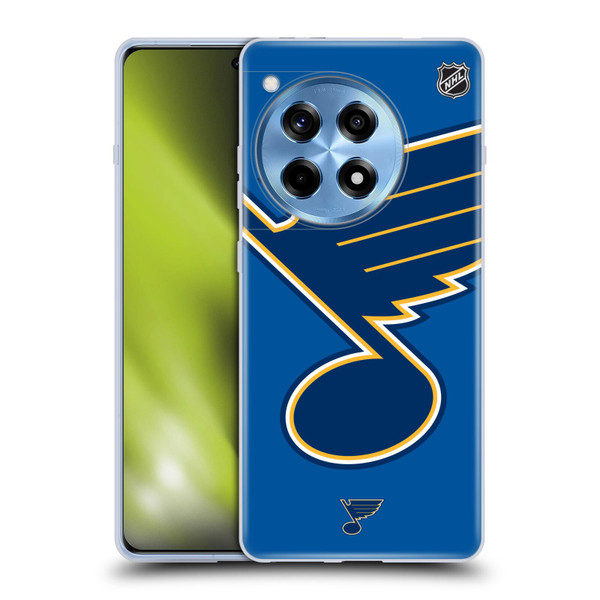 NHL St Louis Blues Oversized Soft Gel Case for OnePlus 12R