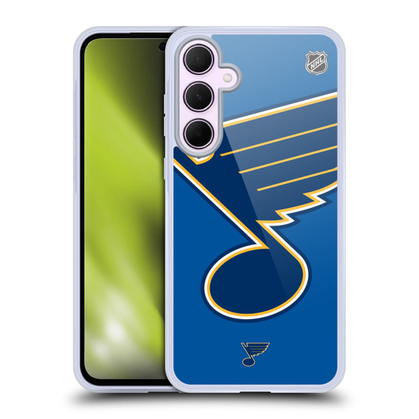 NHL St Louis Blues Oversized Soft Gel Case for Samsung Galaxy A35 5G