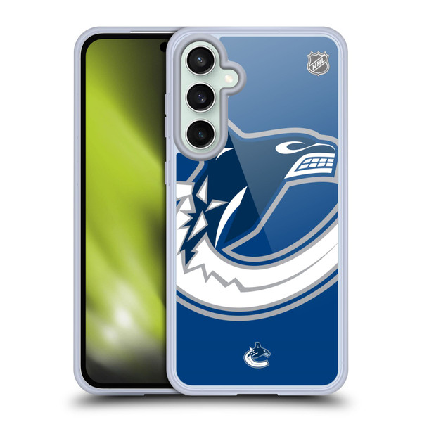 NHL Vancouver Canucks Oversized Soft Gel Case for Samsung Galaxy S23 FE 5G