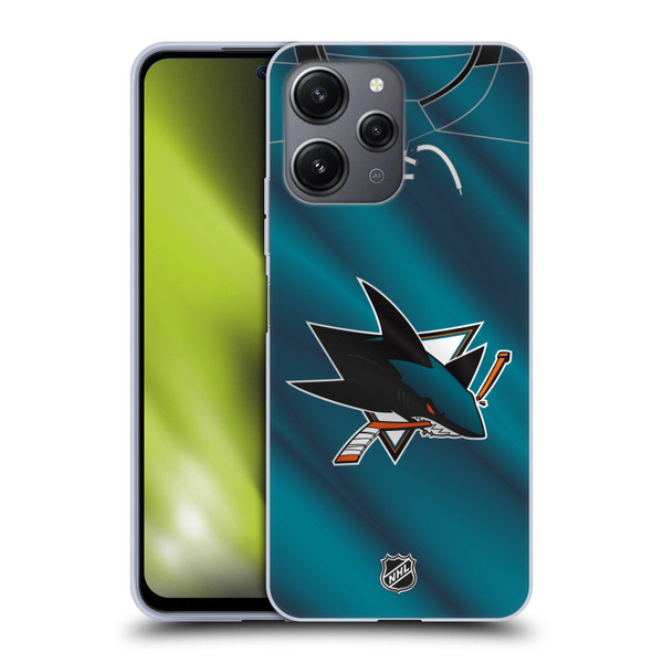 NHL San Jose Sharks Jersey Soft Gel Case for Xiaomi Redmi 12