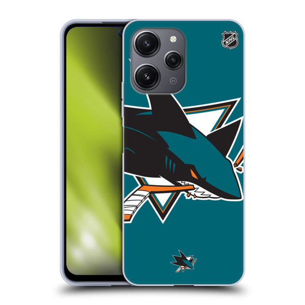 NHL San Jose Sharks Oversized Soft Gel Case for Xiaomi Redmi 12