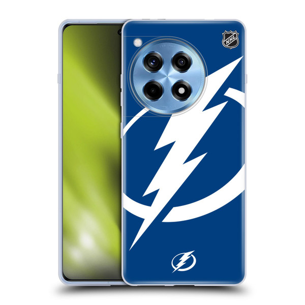 NHL Tampa Bay Lightning Oversized Soft Gel Case for OnePlus 12R