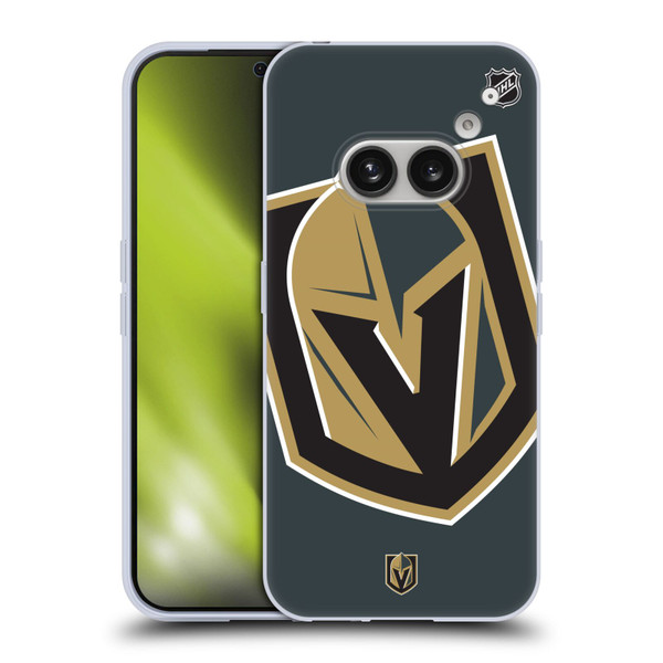 NHL Vegas Golden Knights Oversized Soft Gel Case for Nothing Phone (2a)