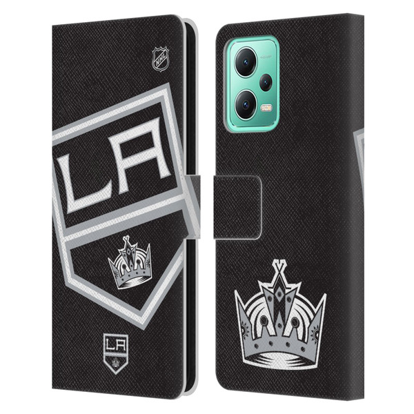 NHL Los Angeles Kings Oversized Leather Book Wallet Case Cover For Xiaomi Redmi Note 12 5G