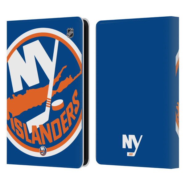 NHL New York Islanders Oversized Leather Book Wallet Case Cover For Amazon Kindle 11th Gen 6in 2022